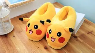 Прикольные тапочки Пикачу Pikachu 💛