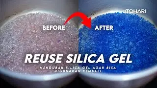 CARA AGAR SILICA GEL BISA DIGUNAKAN KEMBALI 2024| CARA MEMBUAT SILICA GEL JADI BIRU LAGI