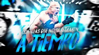 LEYENDAS que NO SE RETIRARON a TIEMPO