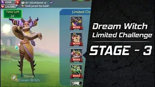 Lords Mobile - Dream Witch Limited Challenge Stage 3