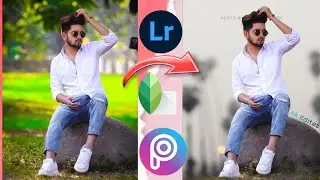 Lightroom, snapped, picsart Photo editing -Ak editez    