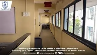 Recently Renovated Gr.08 Smart & Pleasant Classrooms