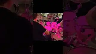 Drumming along the soulful 'you're a friend of mine' by The Meters