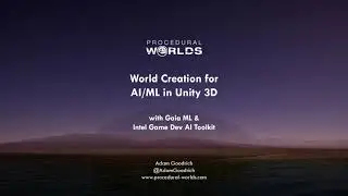 World Creation for AI/ML in Unity 3D
