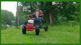 "Повозка" - адаптер для мотоблока мтз Беларус и деревенские будни!