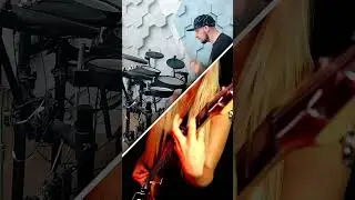 Ozzy Osbourne с красоткой  #drums #drumcover
