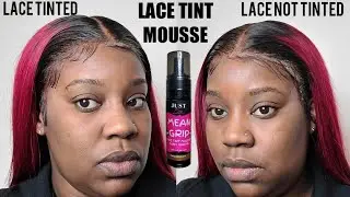 NEW LACE TINTING MOUSSE | NEW WAY TO TINT YOUR LACE | GET THE PERFECT LACE MELT