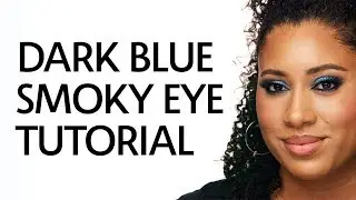 Dark Blue Smoky Eye Tutorial | Sephora