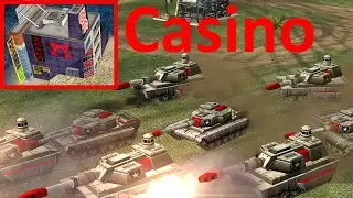 Casino being Infantry | 1v1v1v1v1 |  Casino V5 | no rules | [C&C Zero Hour]