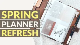 Spring 2023 planner refresh - Switching things up just a bit!