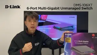 D-Link DMS-106XT 6-Port Multi-Gigabit Unmanaged Switch