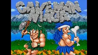 Joe & Mac Caveman Ninja. Arcade. Walkthrough (1CC)