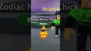 Neon Zodiac Minion Chick Pet Adopt Me #shorts