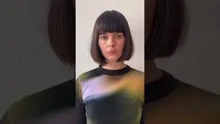 How To Cut The Bob Haircut  #bobhaircut #haircuttutorials #shorts
