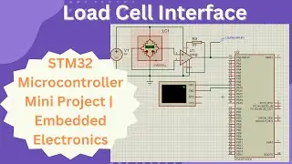Load Cell to Serial Monitor | STM32 Embedded Systems Tutorial