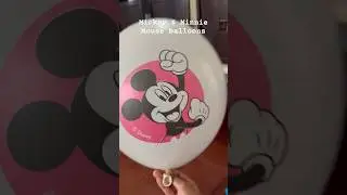 Mickey & Minnie Mouse balloons #funballoons #balloon #kidsfun #kids #cute #mickeymouse #minniemouse