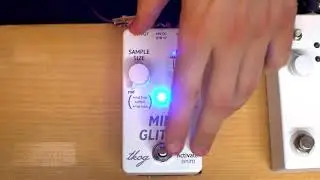 The King of Gear Mini Glitch at the Brooklyn Stompbox Exhibit 2018