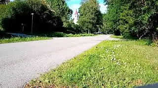 recumbent bike - test ride