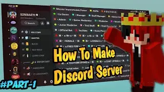 HOW TO MAKE DISCORD SERVER | HINDI FULL TUTORIAL NOOB TO PRO TIPS 💡 || DISCORD SERVER KAISE BANAYE?