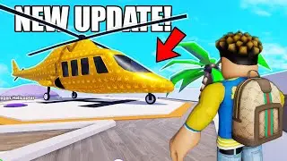 I Bought The NEW SUPER HELICOPTER & CAR In The NEW MEGA MANSION TYCOON UPDATE! (Roblox)