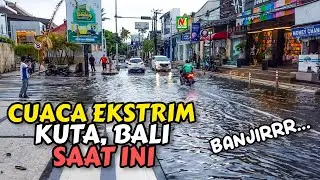 CUACA EKSTRIM DI KUTA BALI HARI INI | DISCOVERY SHOPPING MALL BALI