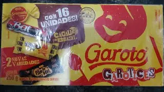 Caixa De Bombons Garoto 2022/2023 Com Os Novos Bombons Pão De Mel E Triplo Choc