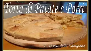 TORTA SALATA DI PATATE E PORRI