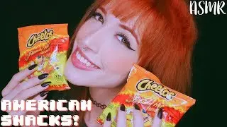 ASMR ♡ AMERICAN SNACKS!! ʕ♡˙ᴥ˙♡ʔ