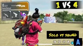 EL MEJOR SOLO VS SQUAD EN CLASIFICATORIA DE FREE FIRE
