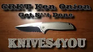 CRKT: Ken Onion Get.S**t Done Folding Knife