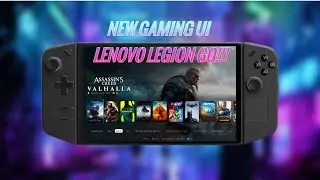 Lenovo Legion GO New Gaming UI (Legion Space Alternative)