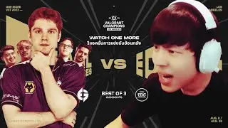 MickiePP Reacts to EG vs EDG // VALORANT Champions 2023 Playoff Highlights #VALORANTChampions
