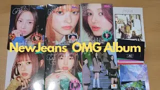 NewJeans ‘OMG’ Message Card ver. (Set) Album unboxing 