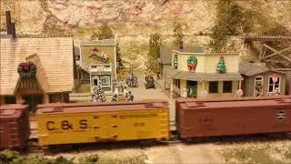 Monterey & Salinas Valley RR Museum holiday display