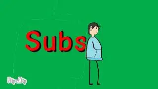 Green screen subscribe animation no copyright