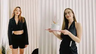 Kızkardeşim ve Eda Güney Kore’ye döndü,Eda’nın sürpriz doğum günü partisi 🥳