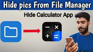 How to hide pics from file manager in Hidex app 2021 | Hide video's from file manager in Hidex app