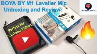 BOYA BY M1 Mic Unboxing and Review in HINDI🔥Best for YouTube!🔥