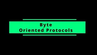 CN 12 Byte Oriented Protocols  and  Redundancy