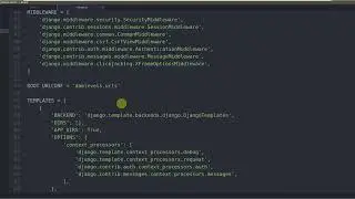 6   Adding the Database Configuration to settings py file (Best GeoDjango Tutorial)
