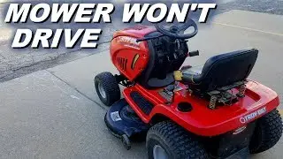 Riding mower won't move