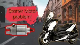 Yamaha Xmax Starter Motor Issue!