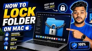 How to Lock Folder On Mac | Create Password Protected Disk/Folder In Macbook | Hindi | VMinds
