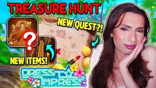 *NEW DRESS TO IMPRESS SUMMER QUEST*! (ALL NEW ITEM LOCATIONS & SECRET QUEST?)