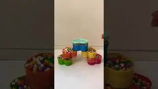 Super Fast Reverse Video Beads! Beads Video #trending #shorts #asmr