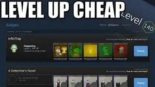 How to Level Up / Craft Badges on Steam for Cheap!!! || ~$0.20 each Badge || Guide