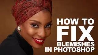 PHOTOSHOP 2022: How to fix blemishes in photoshop