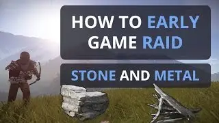 Rust: Early Game Raiding Stone and Metal!?! And the Cost!!