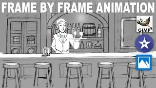Create a Frame By Frame Animation in iMovie, GIMP, and Microsoft Photos. Free Software for Animation