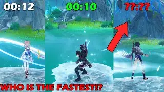 WHO IS THE FASTEST ICE BRIDGER | GENSHIN IMPACT